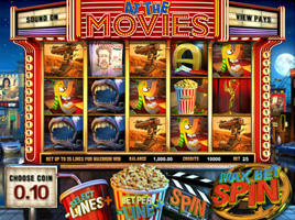 At the Movies jeux sur Slot Machine Sous