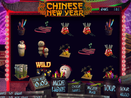 Chinese New Year jeux sur Slot Machine Sous