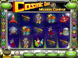 Cosmic Quest jeux sur Slot Machine Sous
