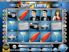 Spy Game jeux sur Slot Machine Sous